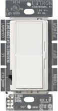 Load image into Gallery viewer, Lutron DVCL-153PR-WH Diva 120V Single Or 3-Way Location CFL/LED Digital Dimmer
